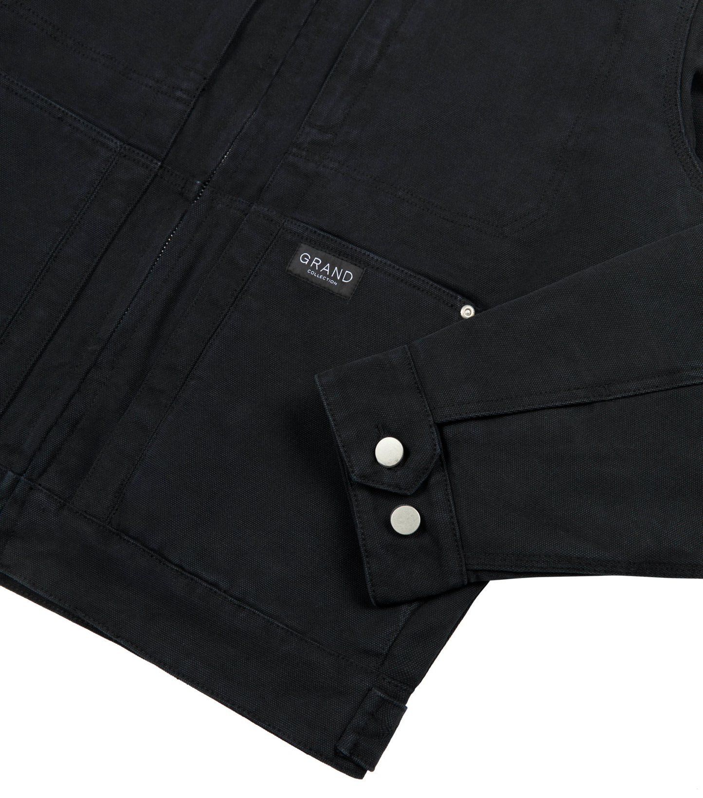 GRAND COLLECTION CONNOR WORK JACKET 'BLACK'