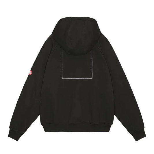 INTERCOMMUNICATION BIG HEAVY HOODY 'Black' - Antithesis Store