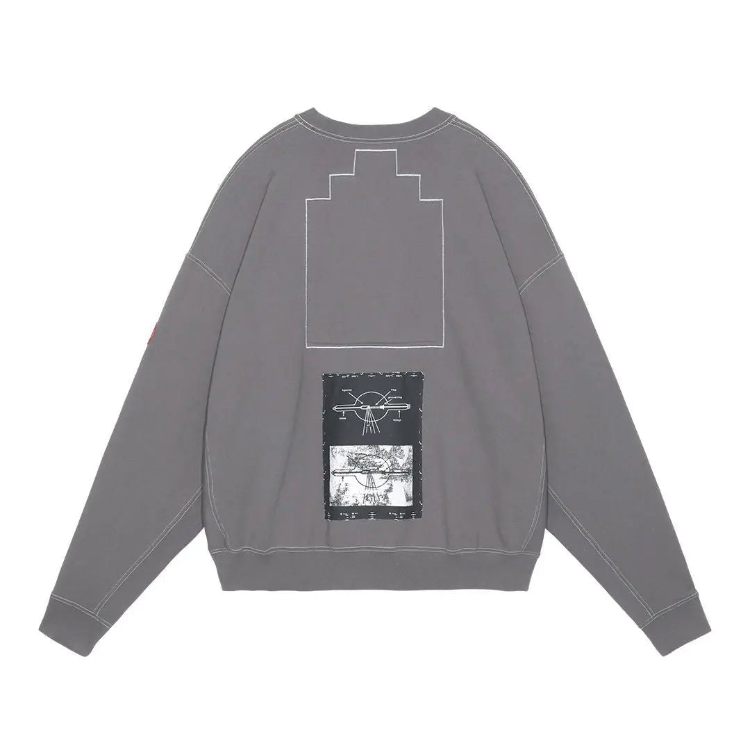 Inverter CREW NECK 'Charcoal' - Antithesis Store