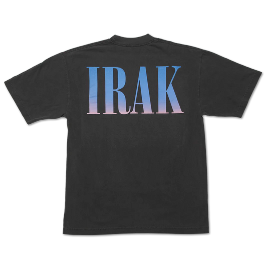 トップス IRAK NY Logo Tee IRAK Logo Tee Vintage Black – HOMEGAME NEW YORK