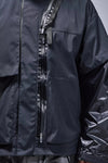 J115K - E Encapsulated Nylon Interops Jacket 'Black' - Antithesis Store