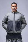 J91A - WS Windstopper® PrimaLoft® Modular Jacket 'Grey/Black' - Antithesis Store