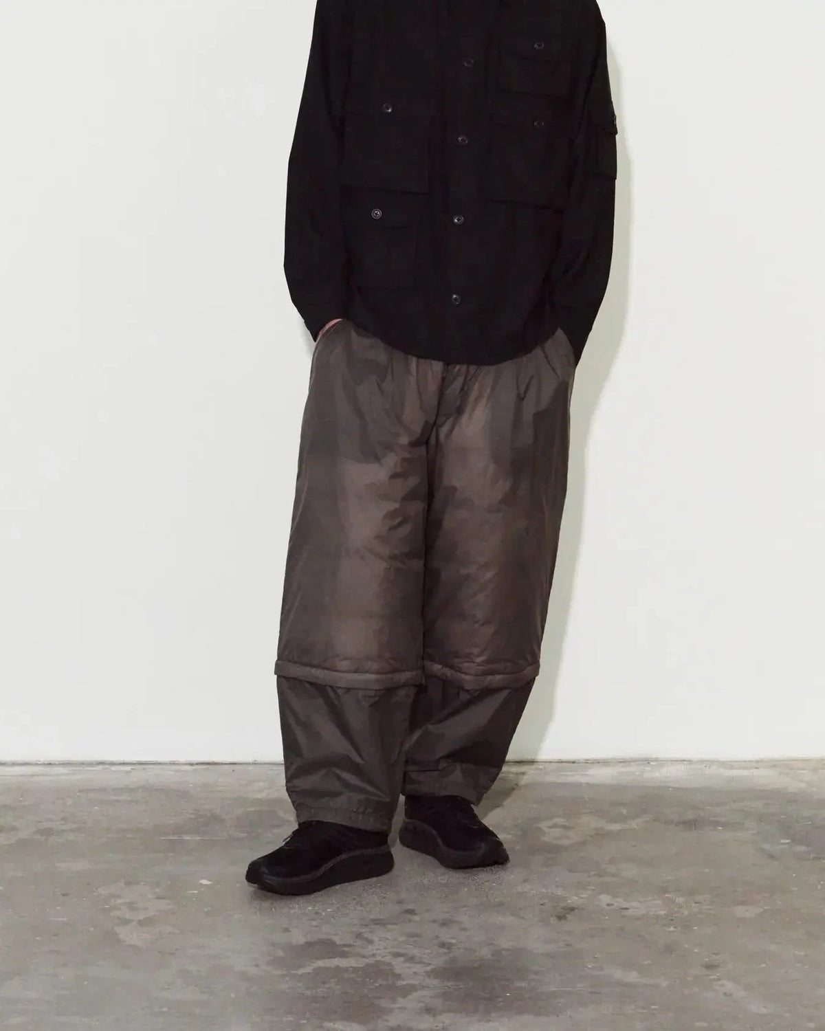 JUGEM DOWN 2WAY PANTS 'GRAY' - Antithesis Store