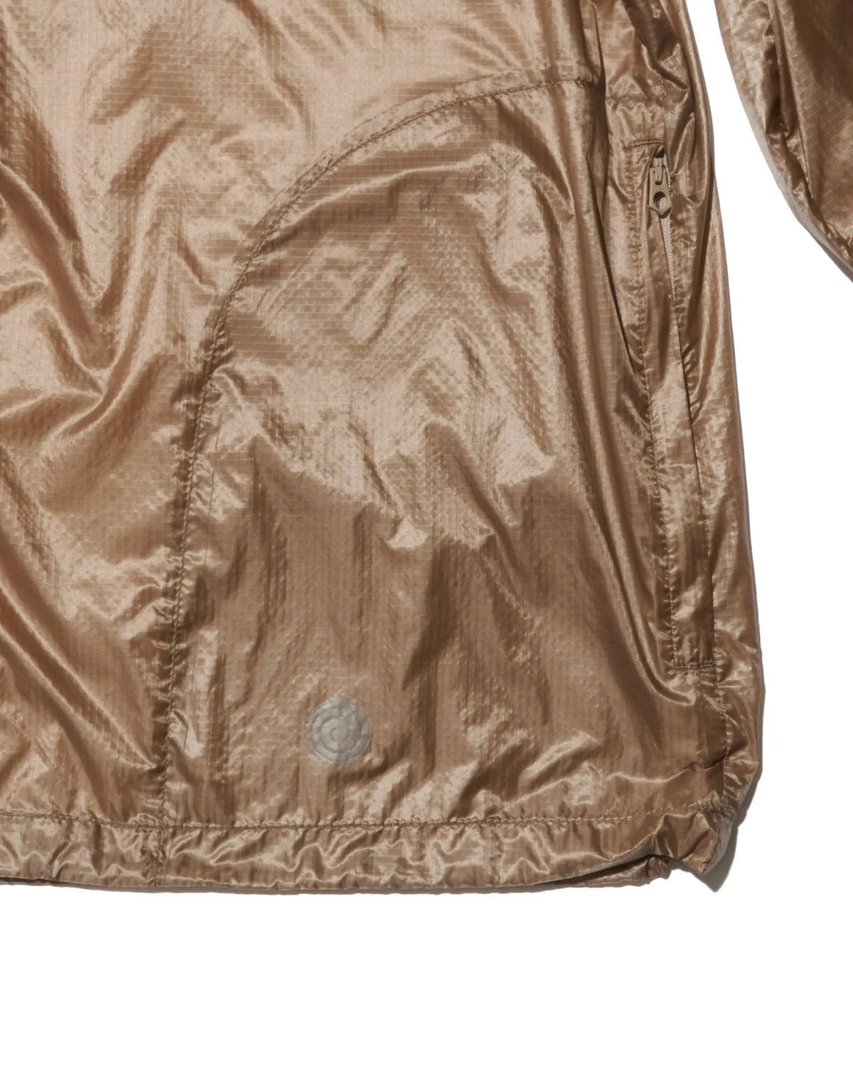 JUGEM LIGHTWEIGHT NYLON PULLOVER 'GREIGE' - Antithesis Store