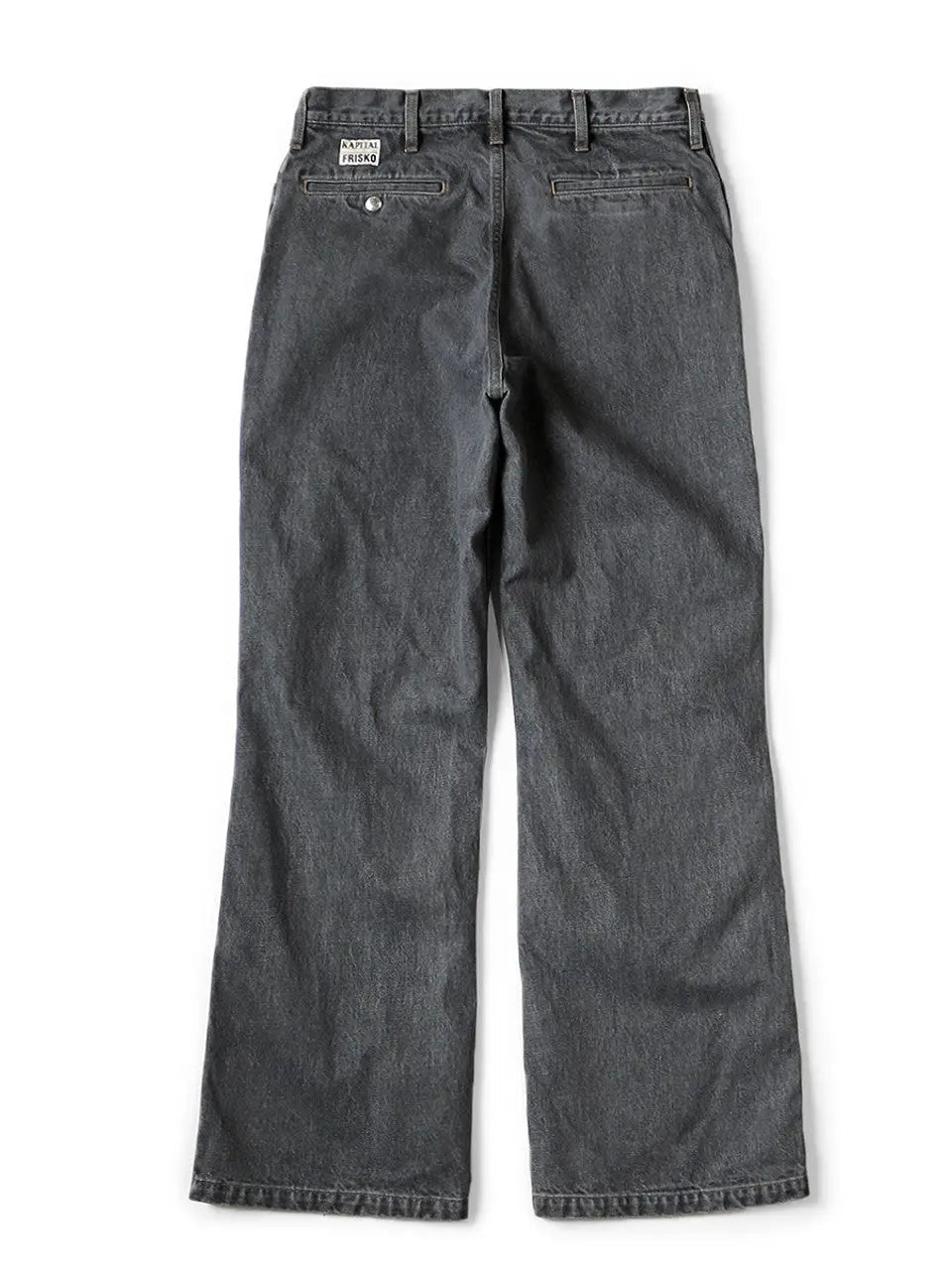 KAPITAL 14oz BLK Denim 5P FRISKO 'BLACK' - Antithesis Store