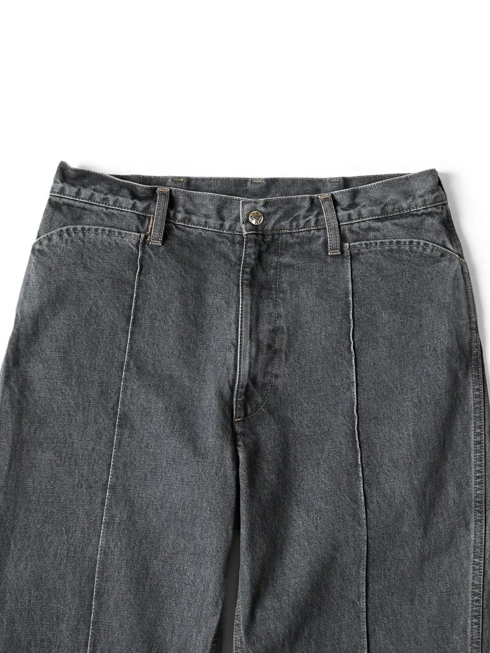 KAPITAL 14oz BLK Denim 5P FRISKO 'BLACK' - Antithesis Store