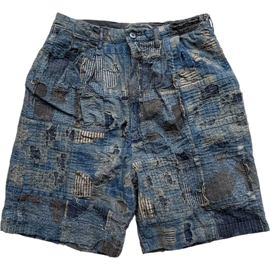 KAPITAL BORO IVY SHORT PANTS' INDIGO'