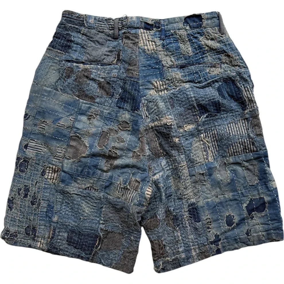 KAPITAL BORO IVY SHORT PANTS' INDIGO'