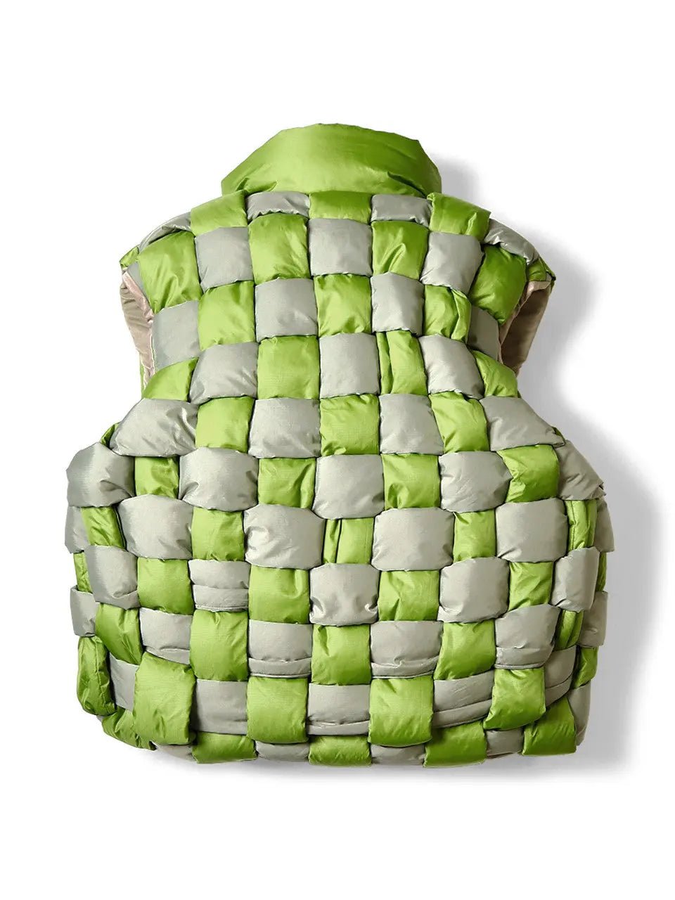 KAPITAL Rip Stop Nylon KEEL-WEAVING Vest 'Black' - Antithesis Store