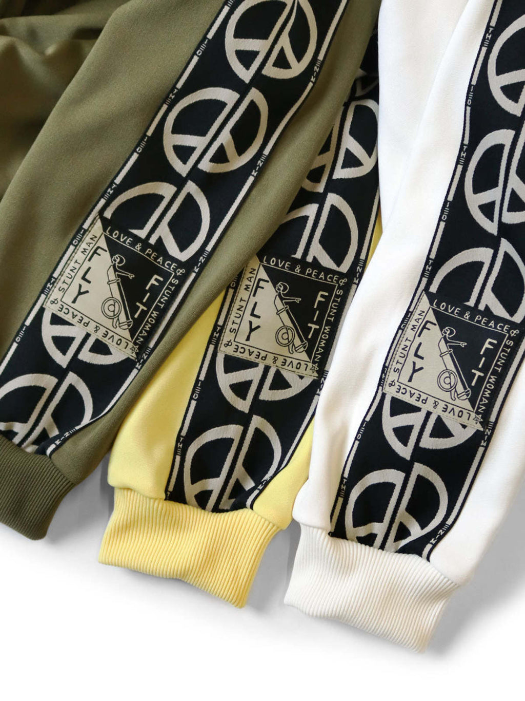 KAPITAL SMOOTH JERSEY TH.D.D. TRACK JKT 'WHITE' - Antithesis Store