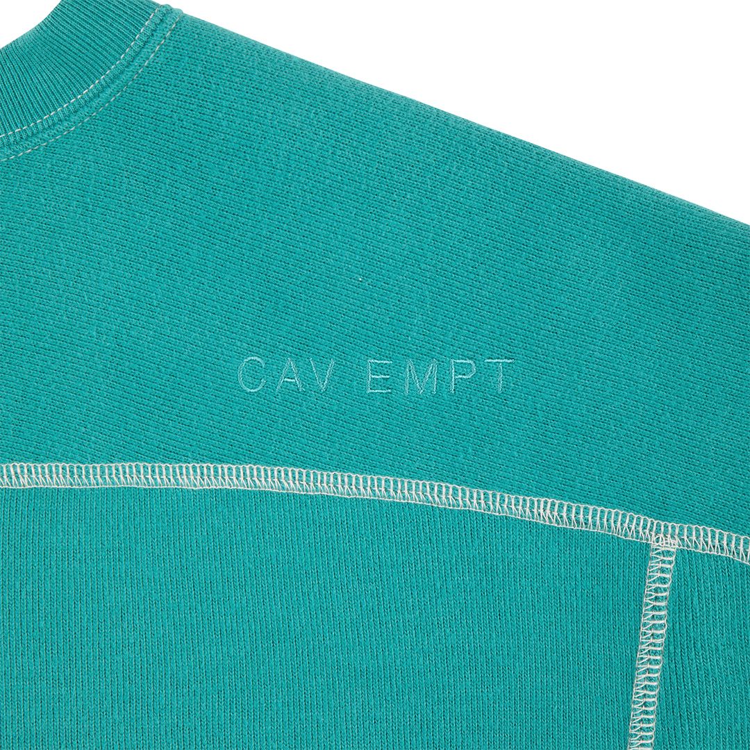 CREW NECK DBL KNIT LONG SLEEVE 'Green'