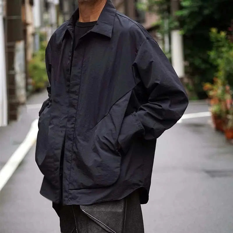 CCP LS-NB106 / LIGHT SHELL SHIRT 'BLACK' CCP