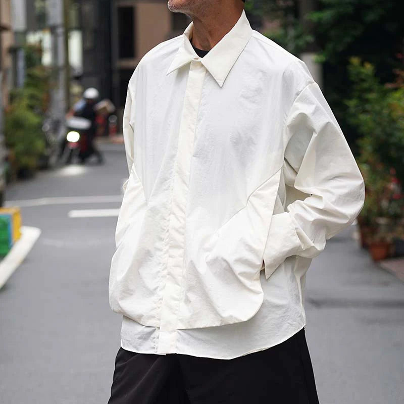 CCP LS-NB106 / LIGHT SHELL SHIRT 'IVORY'