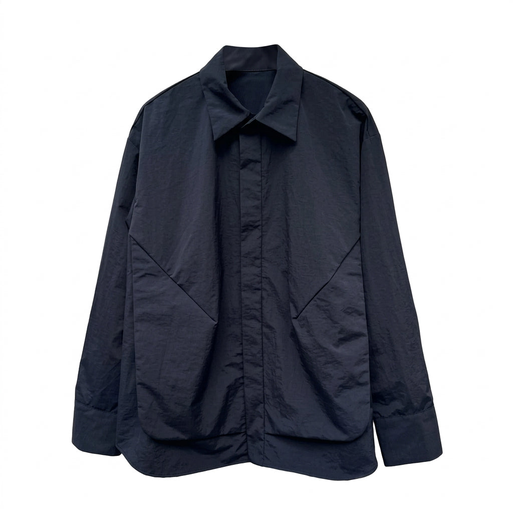 CCP LS-AB104 LIGHT SHELL SHIRT 'BLACK'