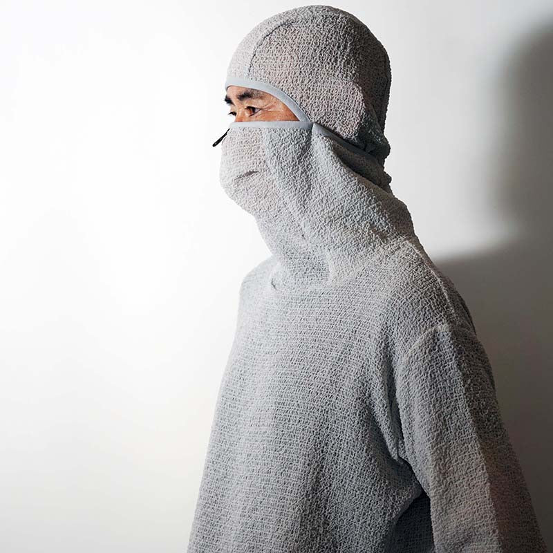 CCP LT-AA103 FULL FACE SEERSUCKER 'GREY'
