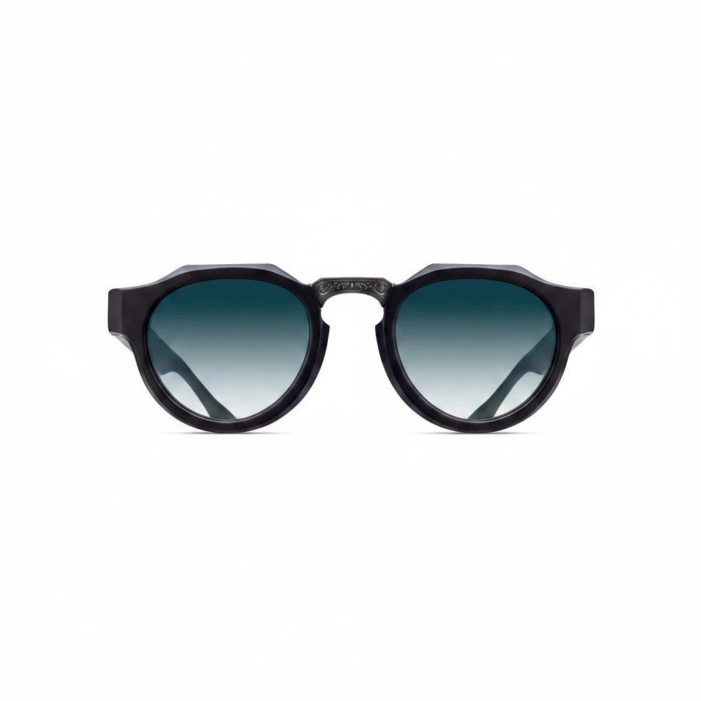 MATSUDA M1037.SG.MBK.49 'MATTE BLACK BLUE GRADIENT' - Antithesis Store