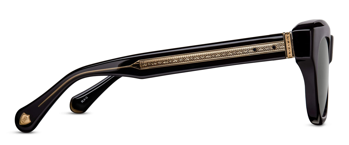 MATSUDA M1027.SG.BLK-G.50 'BLACK - GOLD GREY'