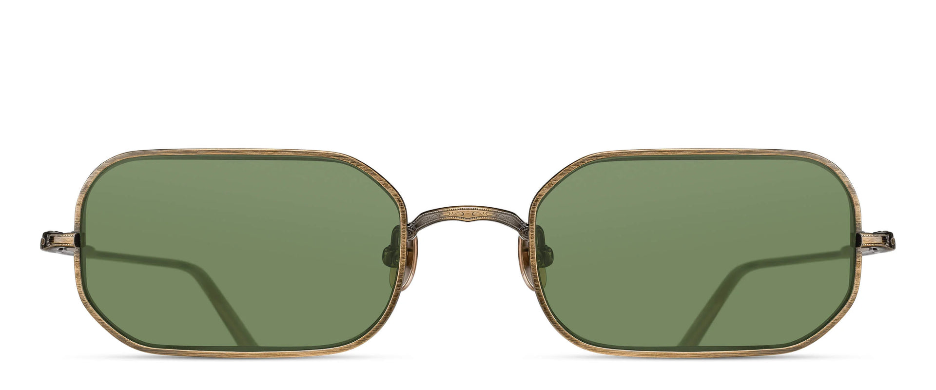 MATSUDA M3163.SG.AG.53 'ANTIQUE GOLD SAGE GREEN' – Antithesis Store