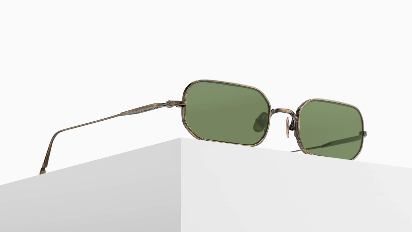 MATSUDA M3163.SG.AG.53 'ANTIQUE GOLD SAGE GREEN'