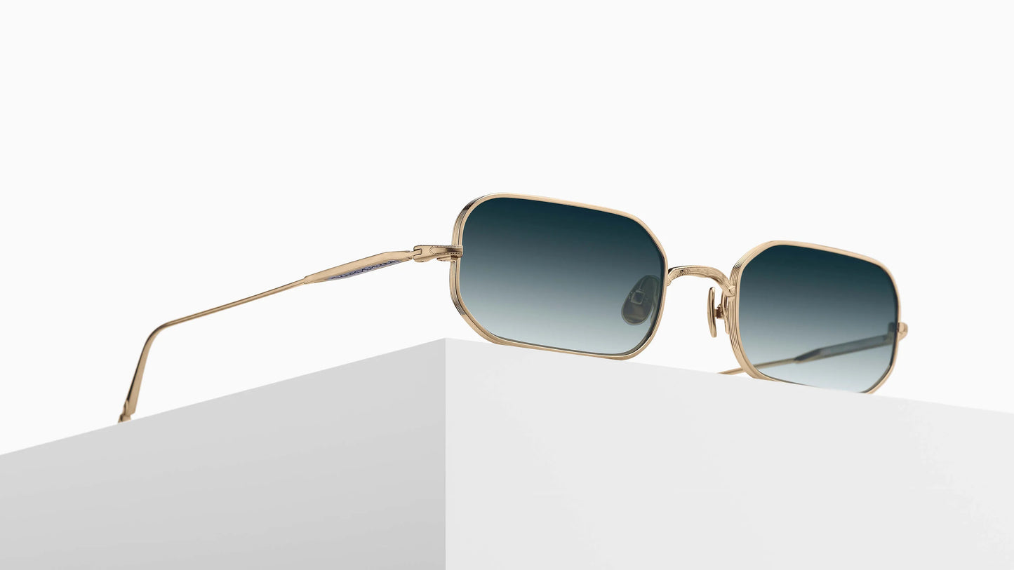 MATSUDA M3163.SG.BG.53 'BRUSHED GOLD BLUE GRADIENT'