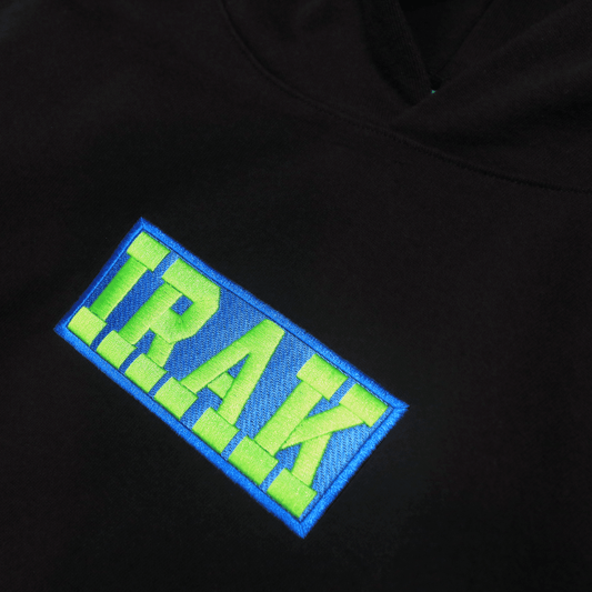 Neon IRAK Logo Hoody - Antithesis Store