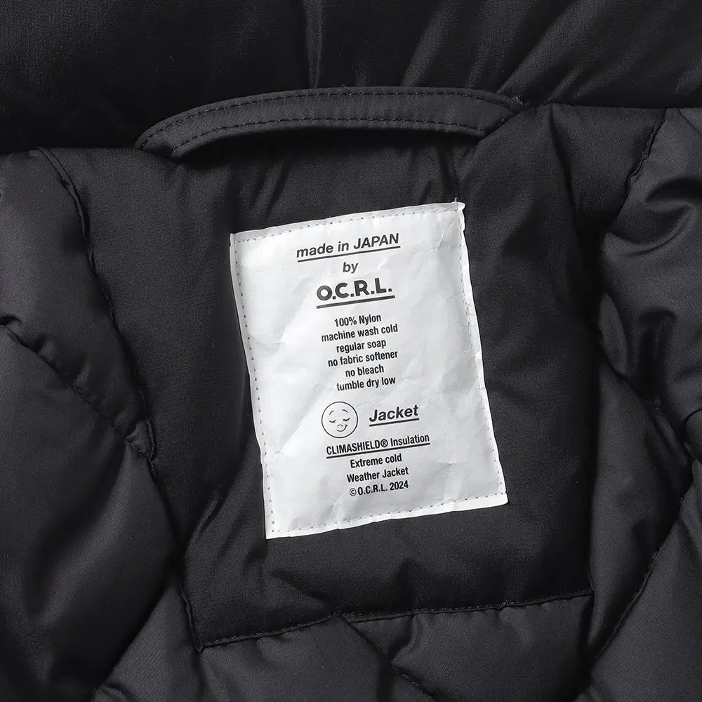 O-® IOS SLEEPY JACKET 'BLACK' - Antithesis Store