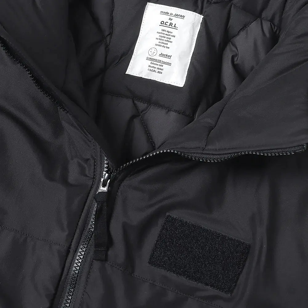 O-® IOS SLEEPY JACKET 'BLACK' - Antithesis Store