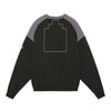 PANEL SHOULDER CREW NECK 'Black' - Antithesis Store