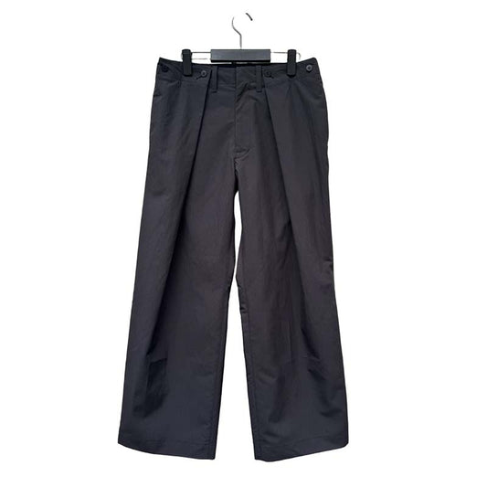 CCP PT-AB103 STITCH TUCK WIDE PANT 'BLACK'