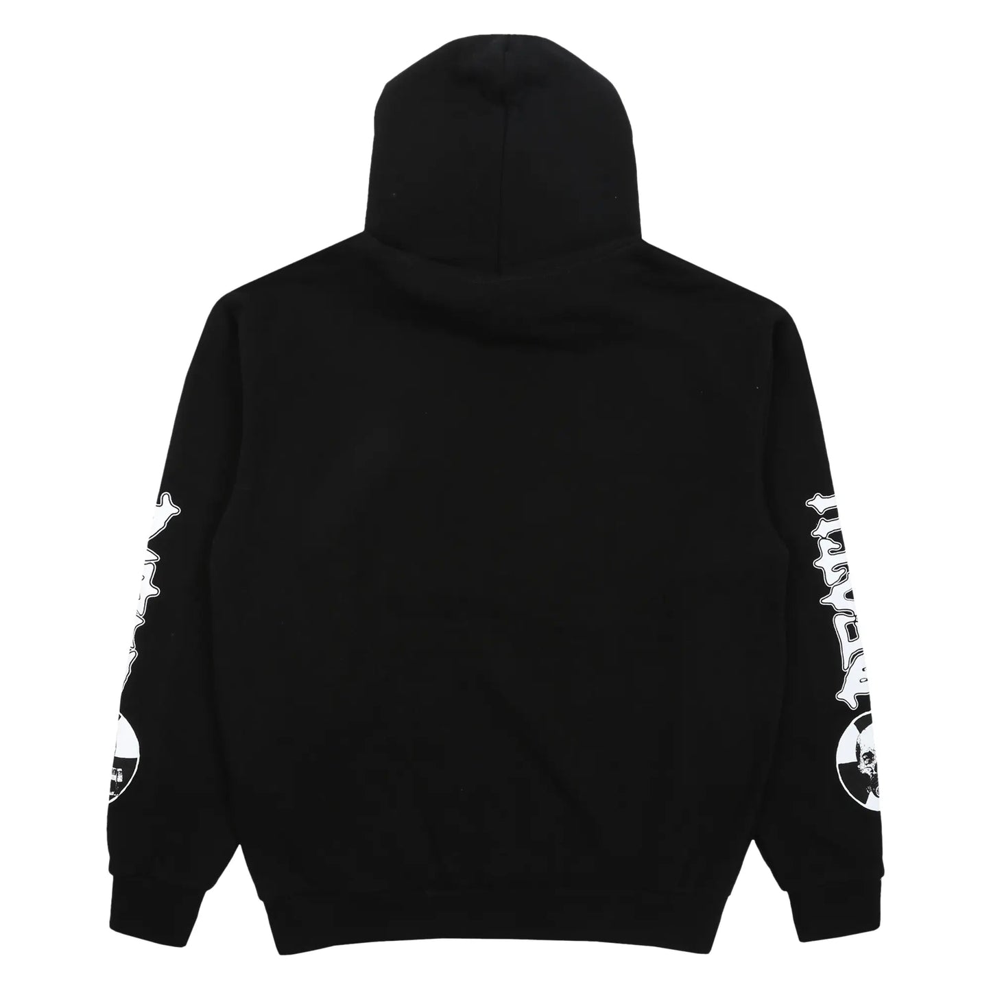 RADIATION SICKNESS HOODED SWEATSHIRT 'BLACK' - Antithesis Store