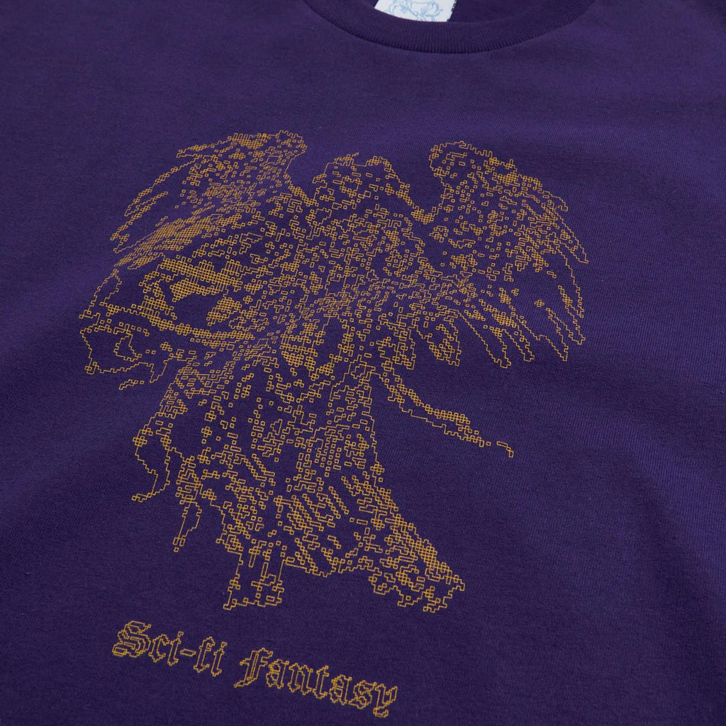 SCI-FI FANTASY ANGEL TEE 'PURPLE' - Antithesis Store