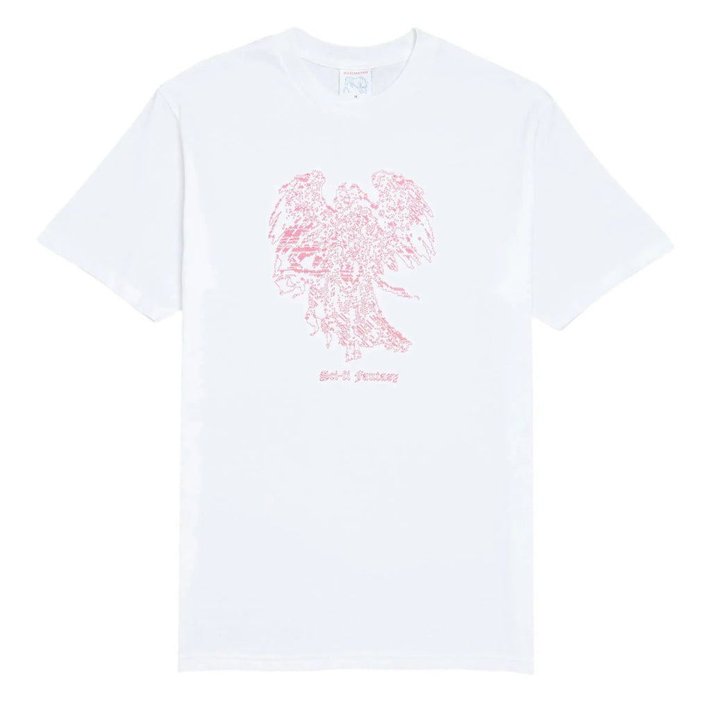 SCI-FI FANTASY ANGEL TEE 'WHITE' - Antithesis Store