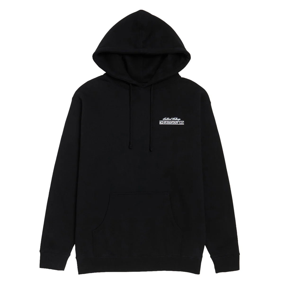 SCI-FI FANTASY ENDLESS BEAUTY PULLOVER HOOD 'BLACK' - Antithesis Store