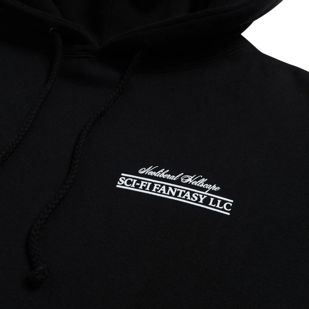 SCI-FI FANTASY ENDLESS BEAUTY PULLOVER HOOD 'BLACK' - Antithesis Store
