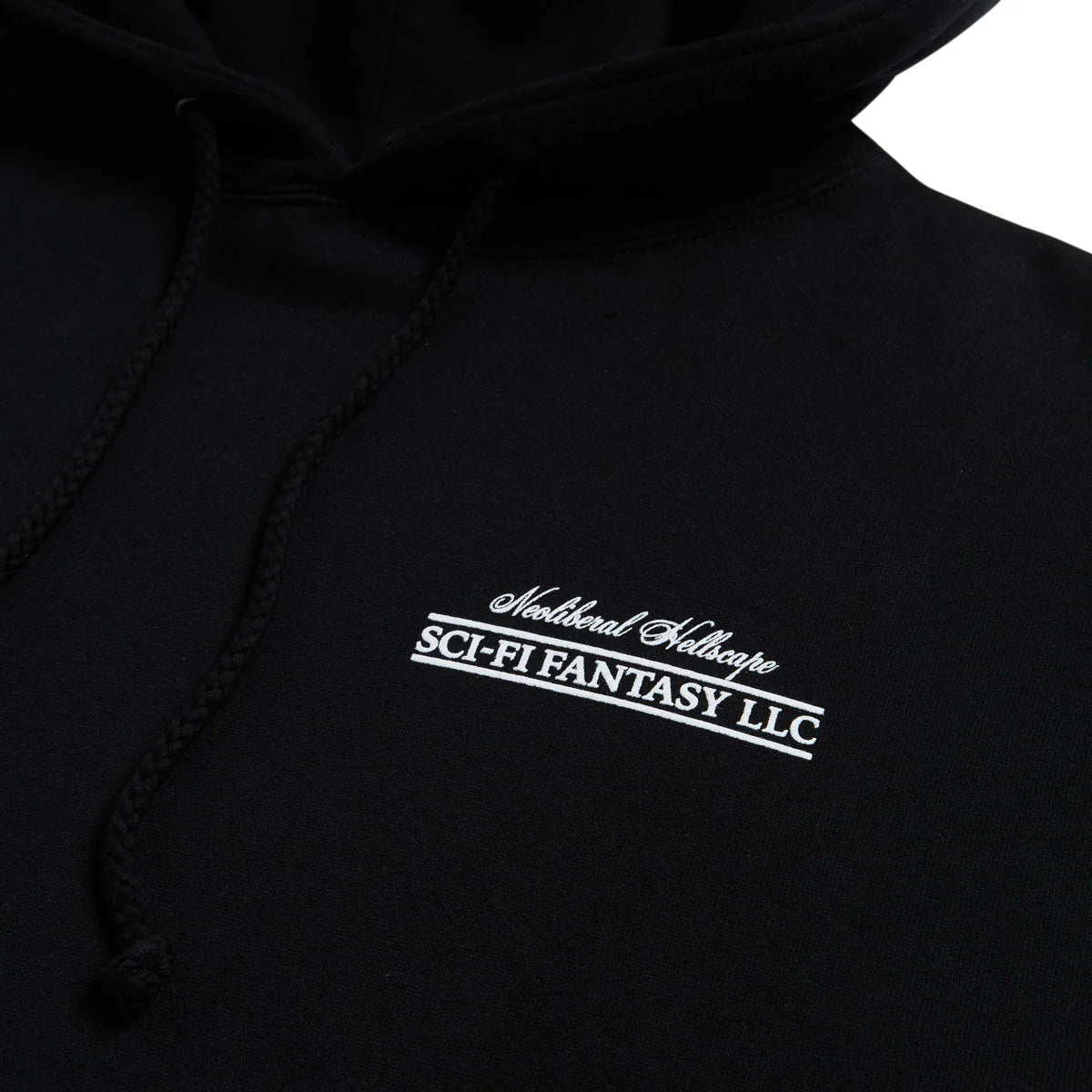 SCI-FI FANTASY ENDLESS BEAUTY PULLOVER HOOD 'BLACK' - Antithesis Store