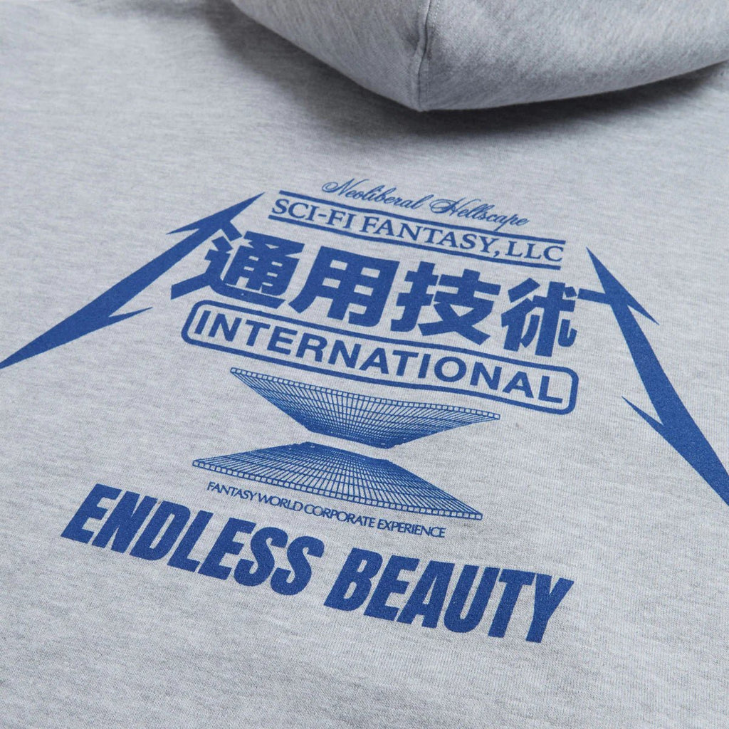 SCI-FI FANTASY ENDLESS BEAUTY PULLOVER HOOD 'GREY' - Antithesis Store