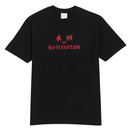 SCI-FI FANTASY ETERNAL TEE 'BLACK' - Antithesis Store