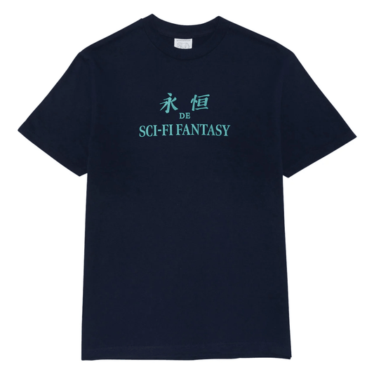SCI-FI FANTASY ETERNAL TEE 'NAVY' - Antithesis Store