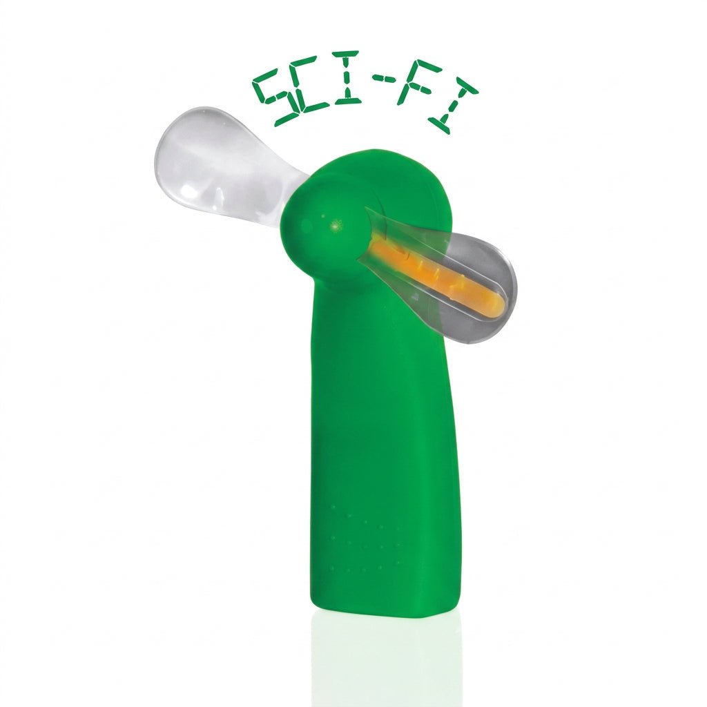 SCI-FI FANTASY HAND HELD MESSAGE FAN - Antithesis Store