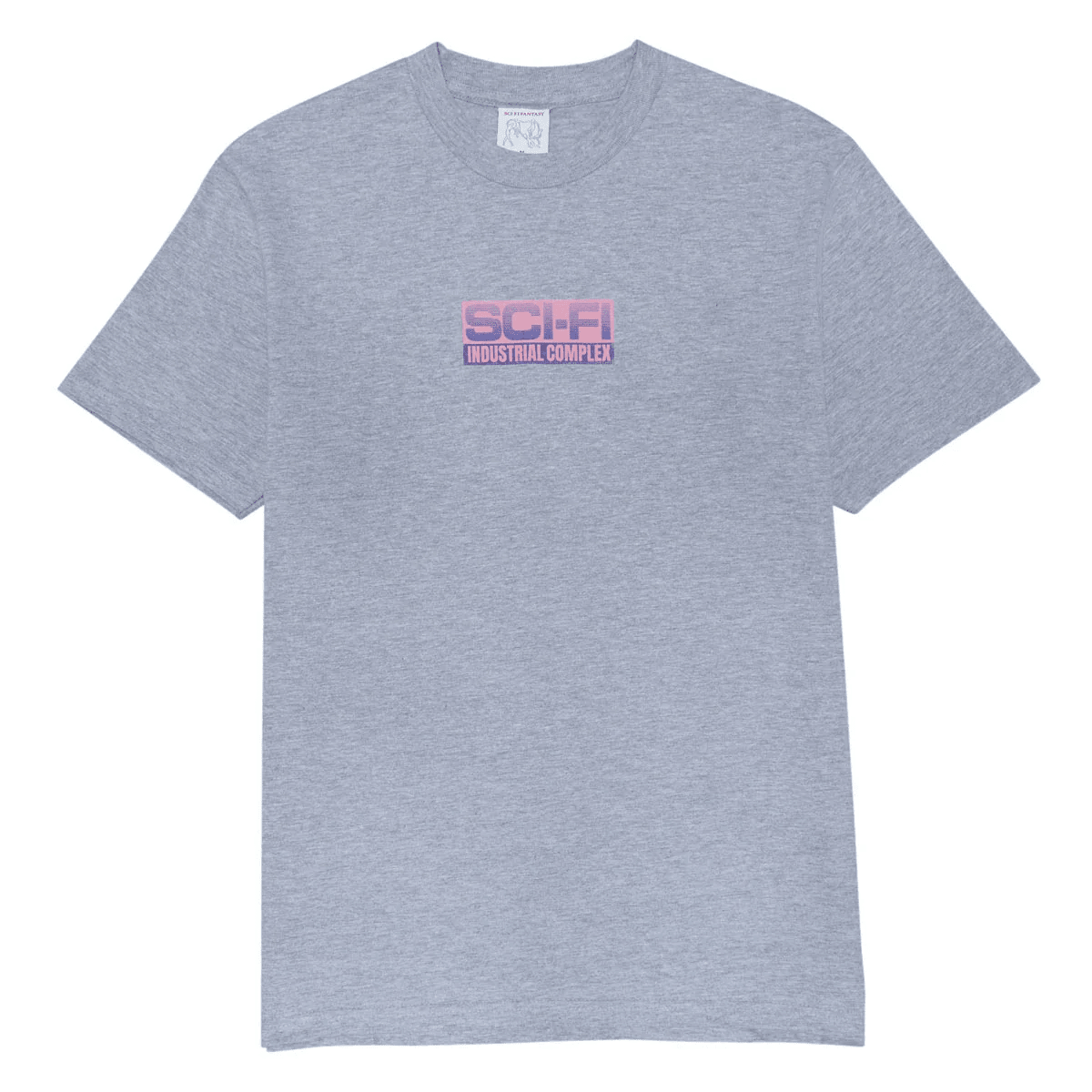 SCI-FI FANTASY INDUSTRIAL COMPLEX TEE 'GRAY' - Antithesis Store