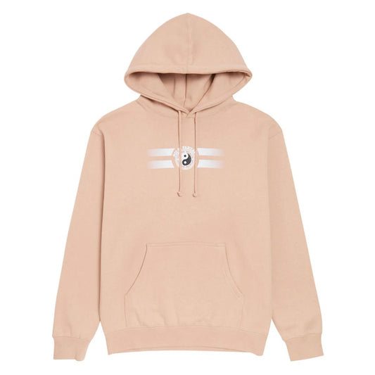 SCI-FI FANTASY YIN YANG HOODED FLEECE 'DUSTY PINK' - Antithesis Store