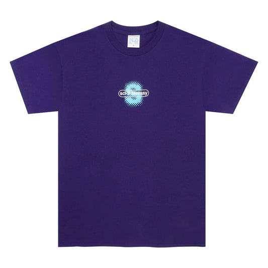 Spotty Short Sleeve Tee 'Purple' - Antithesis Store