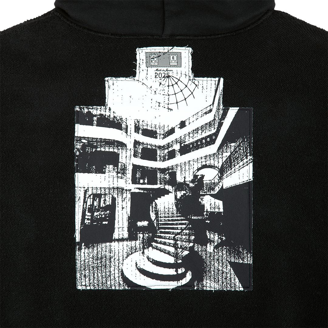 CAV EMPT AS 5d_or HOODY 'BLACK'