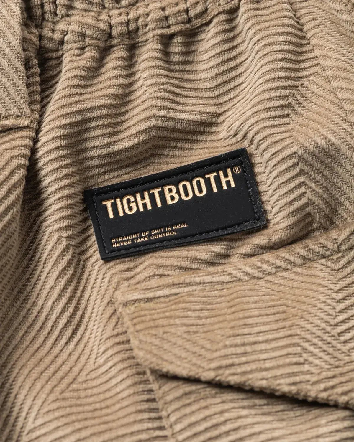 TBPR / GEOMETRIC CORD SNOW PANTS 'Light Brown' - Antithesis Store