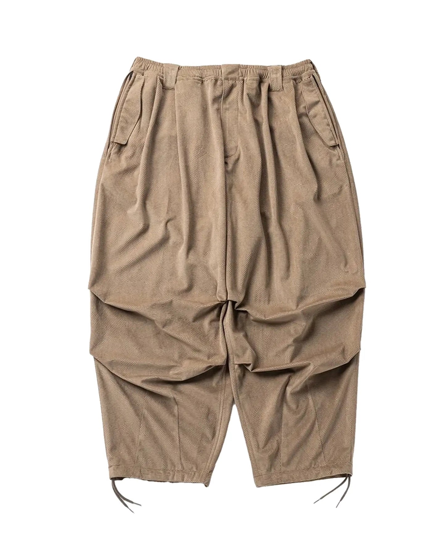 TBPR / GEOMETRIC CORD SNOW PANTS 'Light Brown' - Antithesis Store