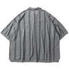 TBPR / Stripe Knit Polo 'Grey' - Antithesis Store