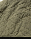 TBPR / T QUILT FLEECE JACKET 'Olive' - Antithesis Store