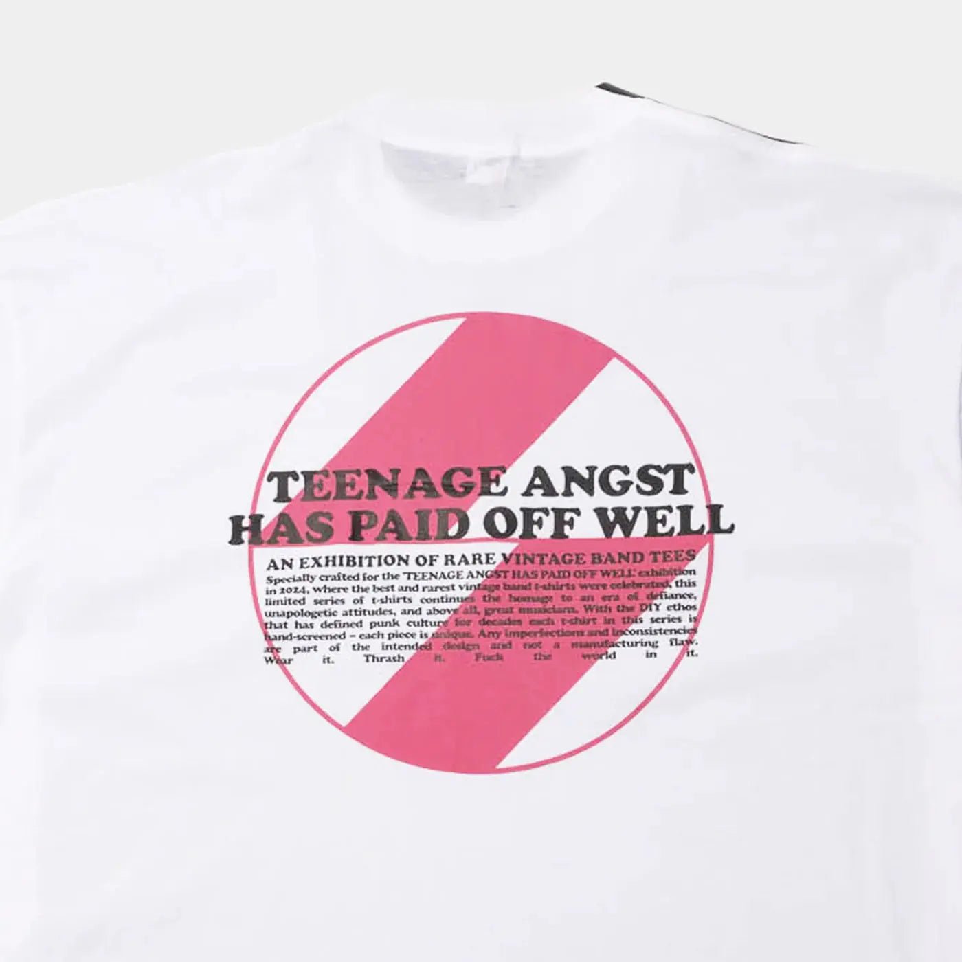 THE SALVAGES x 'TEENAGE ANGST' GRACIAS OS T - SHIRT 'White' - Antithesis Store