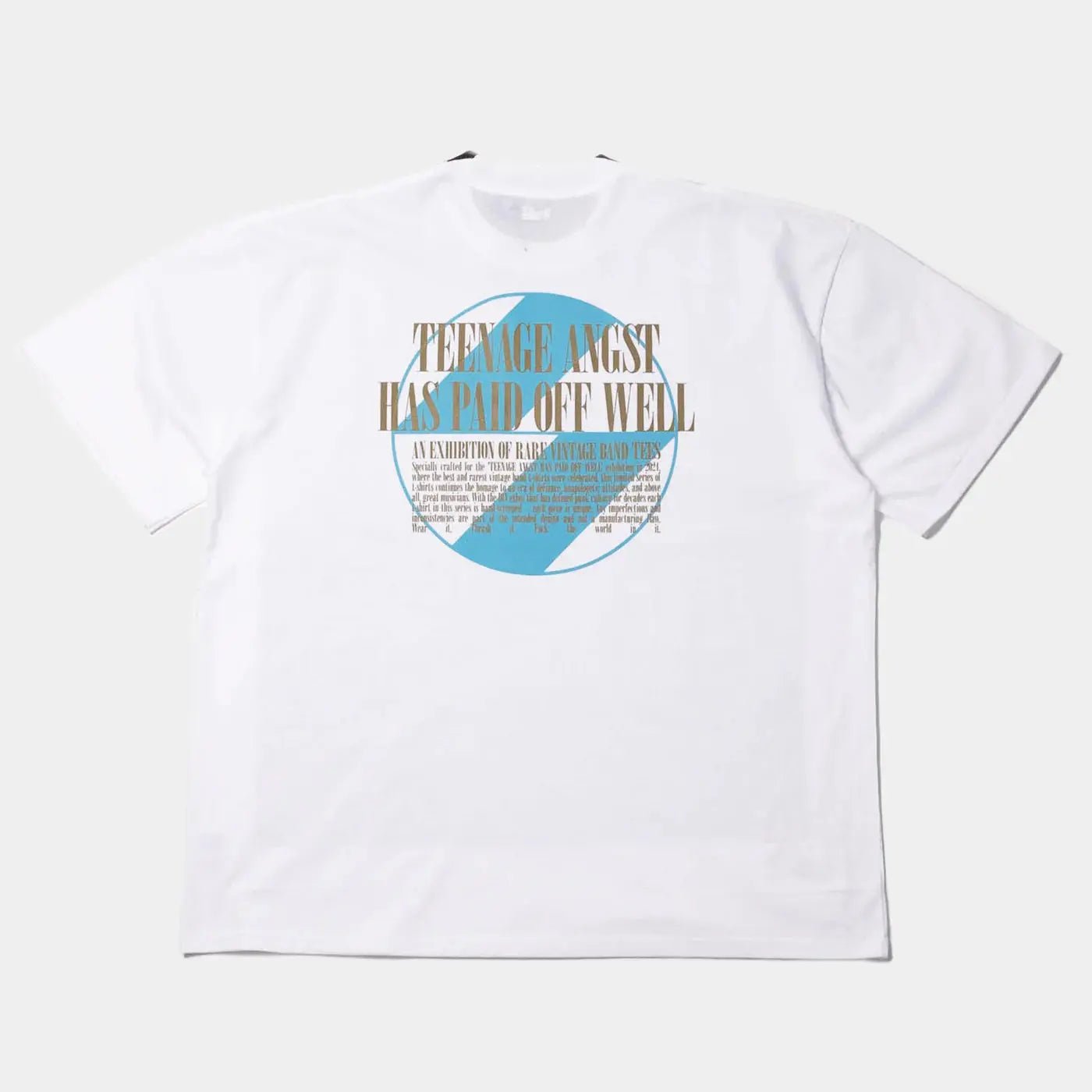 THE SALVAGES x 'TEENAGE ANGST' HEART SHAPED BOX OS T - SHIRT 'White' - Antithesis Store