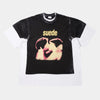 THE SALVAGES x 'TEENAGE ANGST' KISS OS T - SHIRT 'White' - Antithesis Store